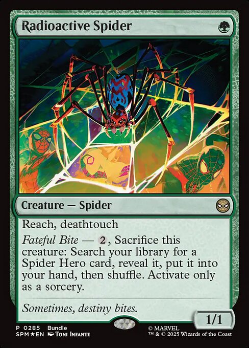 Radioactive Spider - Unique and Miscellaneous Promos - P - 285