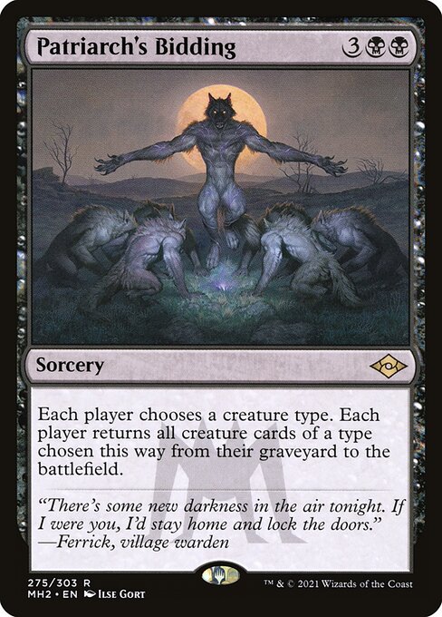 Patriarch's Bidding - Modern Horizons 2 - R - 275