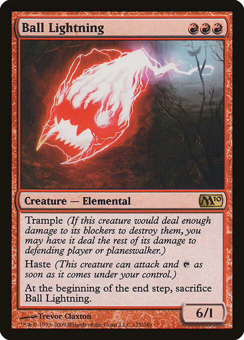 Ball Lightning - Magic 2010 (M10) - R - 125