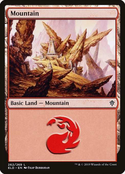 Mountain (262) - Throne of Eldraine - L - 262