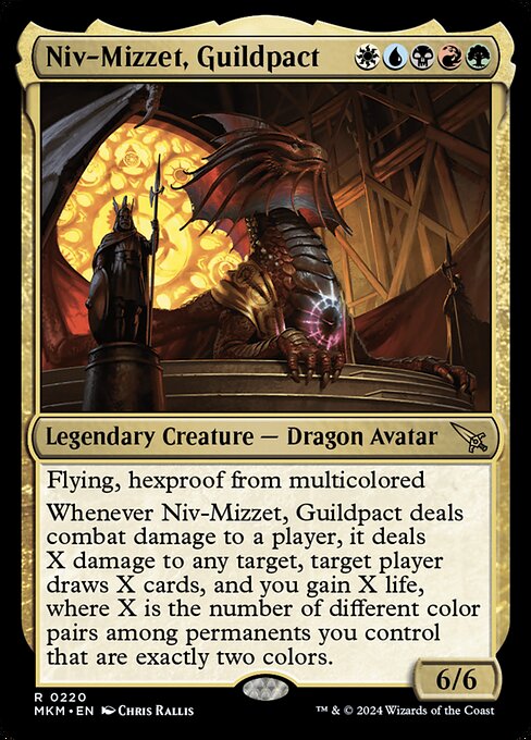 Niv-Mizzet, Guildpact - Promo Pack: Murders at Karlov Manor - R - 220