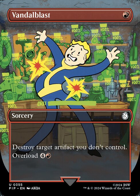Vandalblast (Borderless) - Universes Beyond: Fallout - U - 355