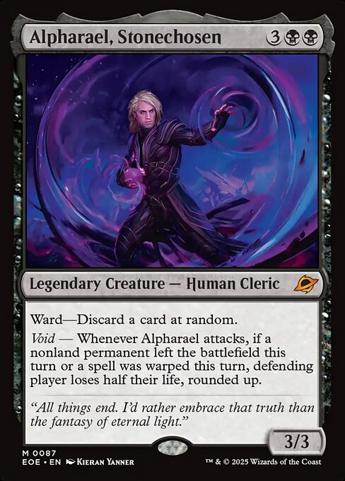 Alpharael, Stonechosen - Promo Pack: Edge of Eternities - M - 87