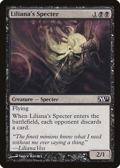 Liliana's Specter - Magic 2011 (M11) - C - 104