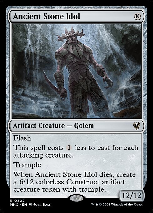 Ancient Stone Idol - Commander: Murders at Karlov Manor - R - 222