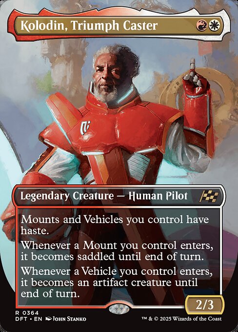 Kolodin, Triumph Caster (Borderless) - Aetherdrift - R - 364