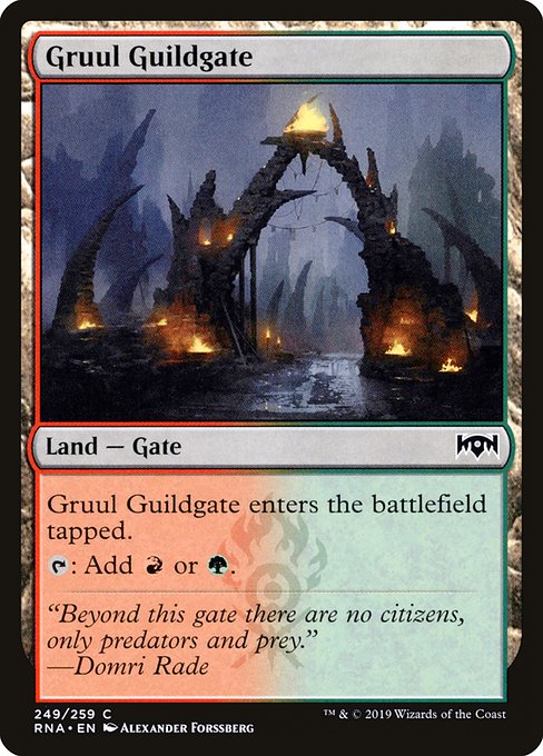 Gruul Guildgate (249) - Ravnica Allegiance - C - 249