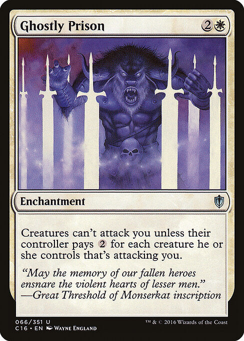 Ghostly Prison - Commander 2016 - U - 66