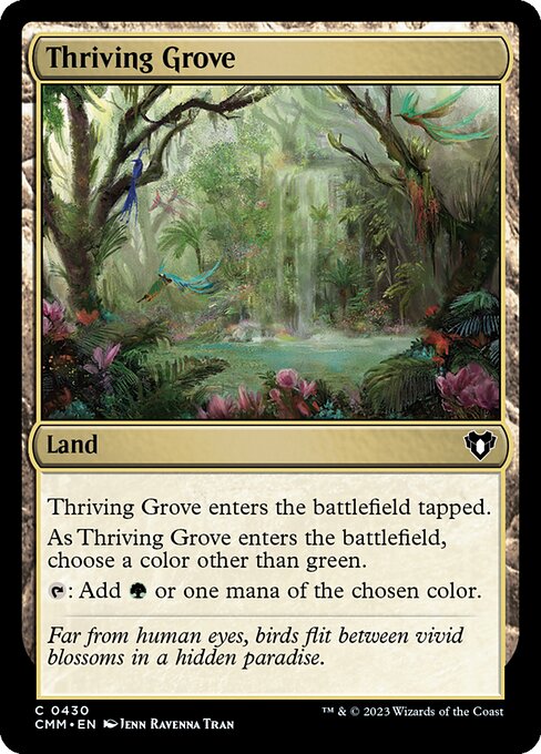 Thriving Grove - Commander: Marvel Super Heroes - C - 579