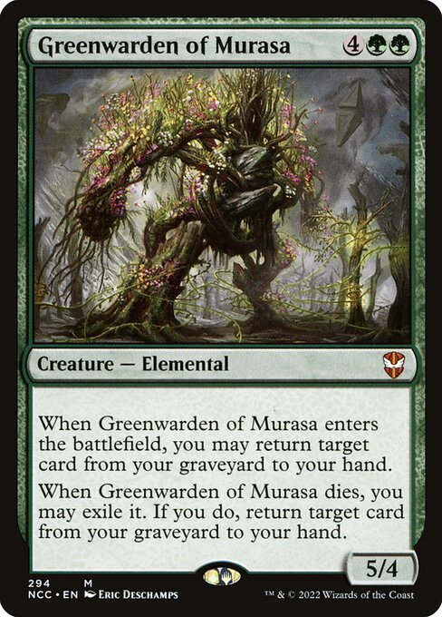 Greenwarden of Murasa - Commander: Streets of New Capenna - M - 294