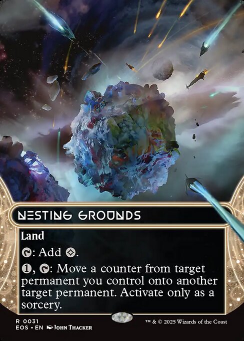 Nesting Grounds (0031) (Borderless) - Edge of Eternities: Stellar Sights - R - 31