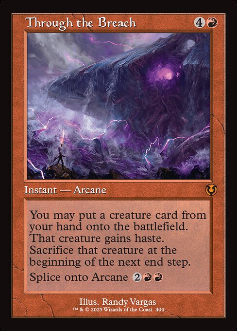 Through the Breach (Retro Frame) - Innistrad Remastered - M - 404