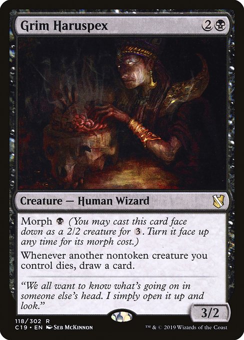 Grim Haruspex - Commander 2019 - R - 118