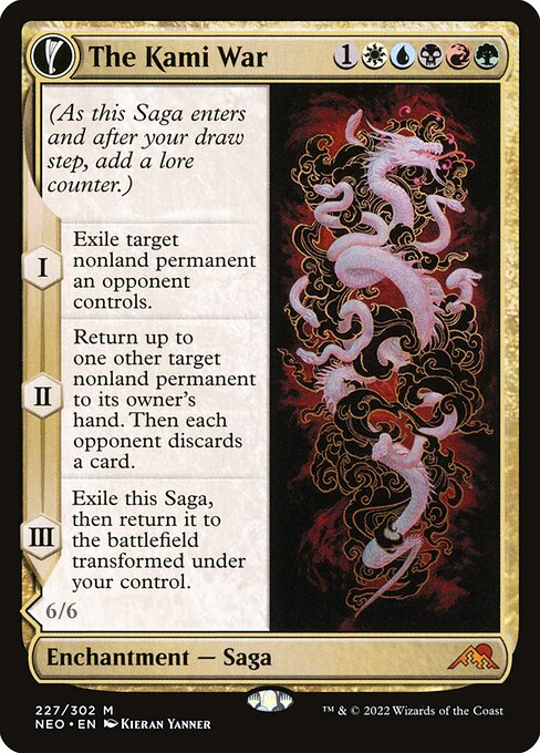 The Kami War - Kamigawa: Neon Dynasty - M - 227