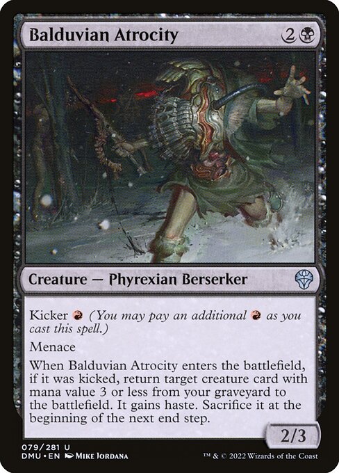 Balduvian Atrocity - Dominaria United - U - 79