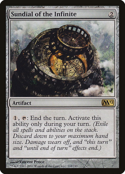 Sundial of the Infinite - Magic 2012 (M12) - R - 218
