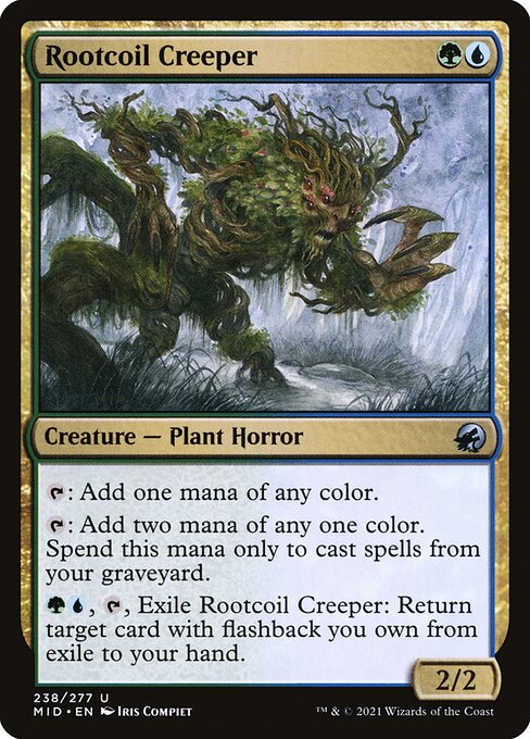 Rootcoil Creeper - Innistrad: Midnight Hunt - U - 238