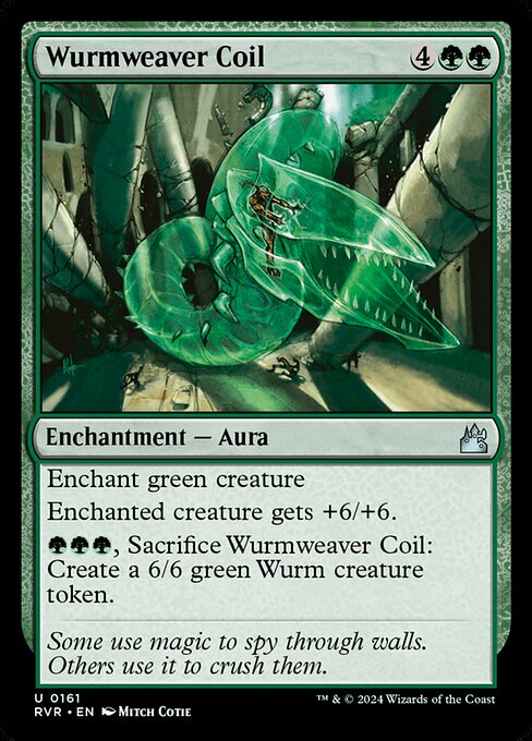 Wurmweaver Coil - Ravnica Remastered - U - 161