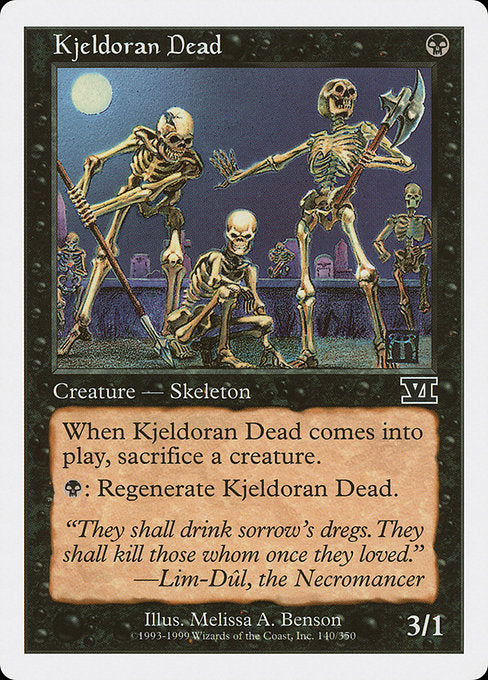 Kjeldoran Dead - Classic Sixth Edition - C - 140