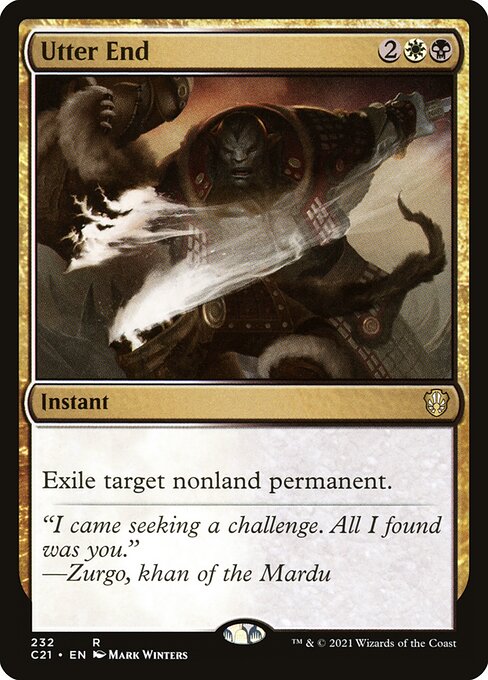 Utter End - Commander 2021 - R - 232