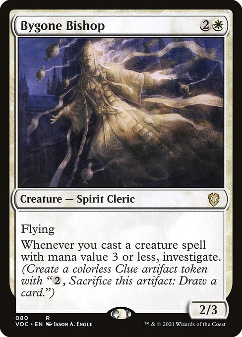Bygone Bishop - Commander: Innistrad: Crimson Vow - R - 80