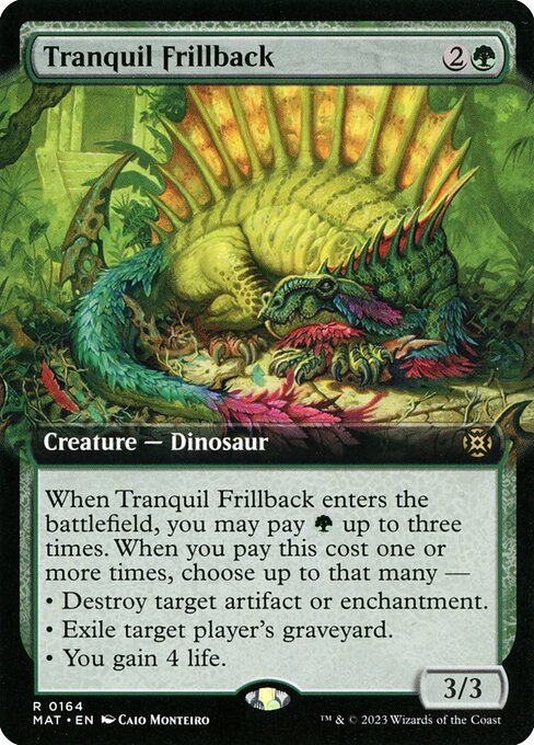 Tranquil Frillback (Extended Art) - March of the Machine: The Aftermath - R - 164