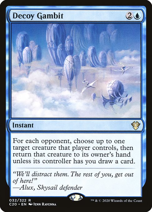 Decoy Gambit - Commander 2020 - R - 32