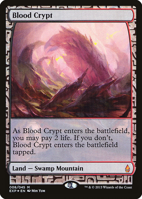 Blood Crypt - Zendikar Expeditions - M - 8