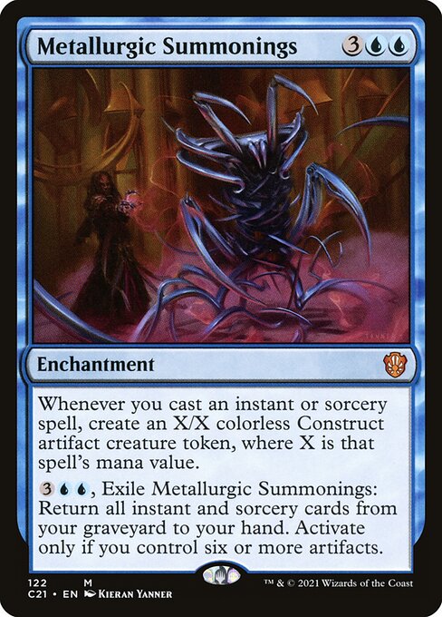 Metallurgic Summonings - Commander 2021 - M - 122