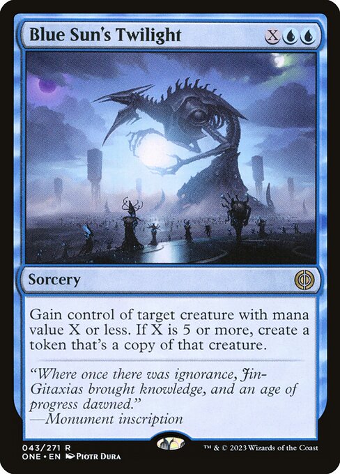 Blue Sun's Twilight - Phyrexia: All Will Be One - R - 43