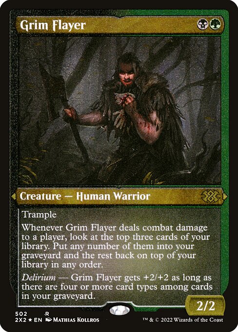 Grim Flayer (Foil Etched) - Double Masters 2022 - R - 502
