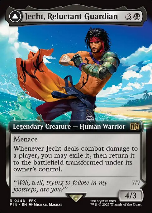 Jecht, Reluctant Guardian (Extended Art) - FINAL FANTASY - R - 448