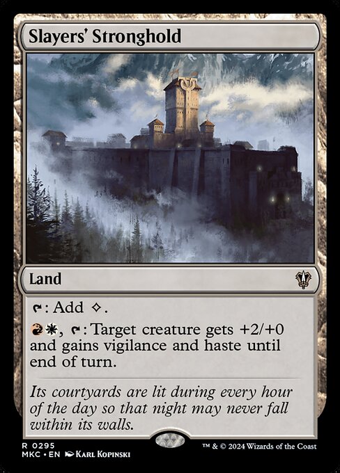 Slayers' Stronghold - Commander: Murders at Karlov Manor - R - 295