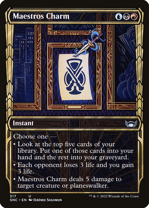 Maestros Charm (Showcase) - Streets of New Capenna - U - 317