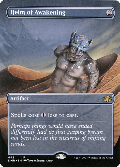 Helm of Awakening (Borderless) - Dominaria Remastered - R - 448