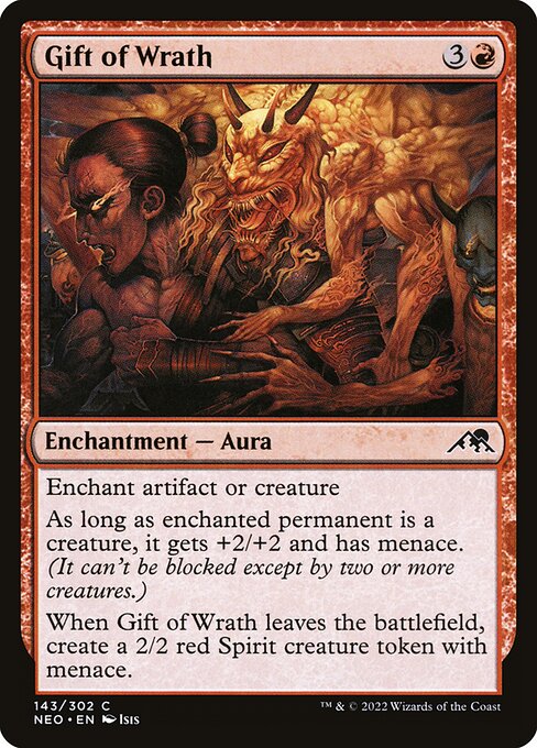 Gift of Wrath - Kamigawa: Neon Dynasty - C - 143