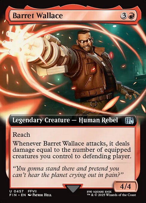 Barret Wallace (Extended Art) - FINAL FANTASY - U - 457