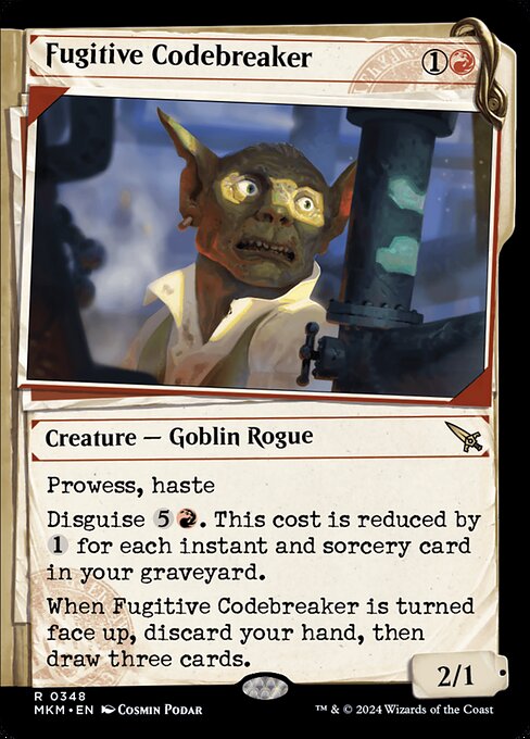 Fugitive Codebreaker (Showcase) - Murders at Karlov Manor - R - 348