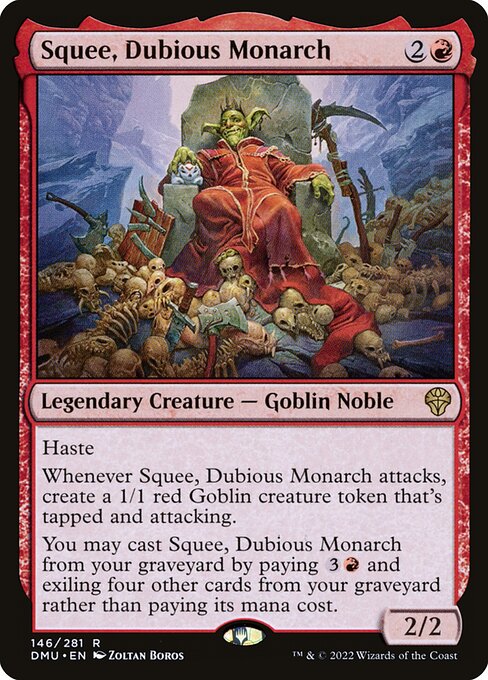 Squee, Dubious Monarch - Dominaria United - R - 146