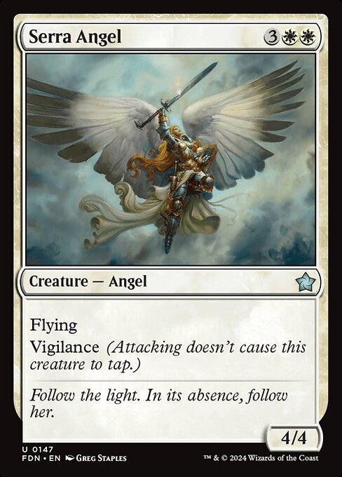 Serra Angel - Foundations - U - 147