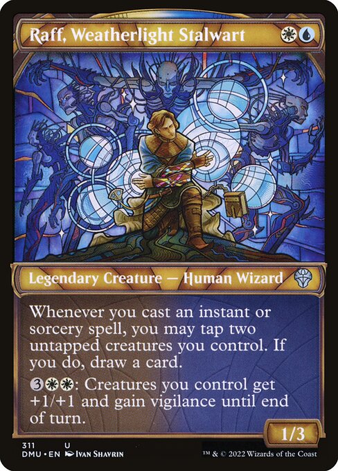 Raff, Weatherlight Stalwart (Showcase) - Dominaria United - U - 311