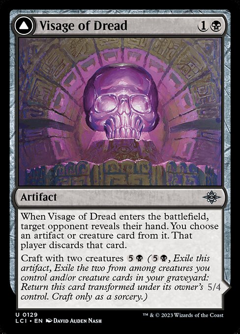 Visage of Dread - The Lost Caverns of Ixalan - U - 129