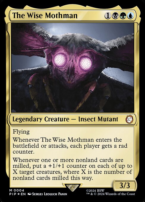 The Wise Mothman - Universes Beyond: Fallout - M - 4