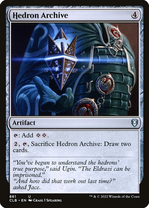 Hedron Archive - Commander Legends: Battle for Baldur's Gate - U - 861