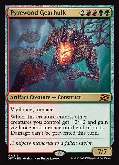 Pyrewood Gearhulk - Aetherdrift - M - 216