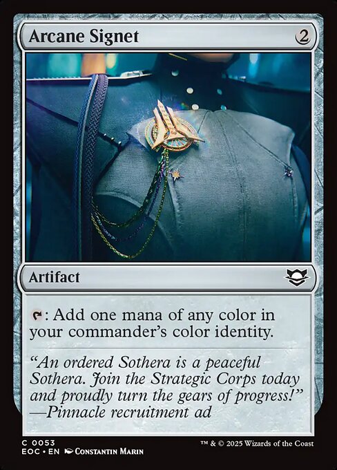 Arcane Signet - Commander: Edge of Eternities - C - 53