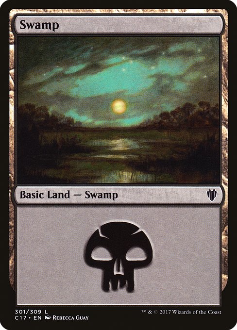 Swamp (301) - Commander 2017 - L - 301