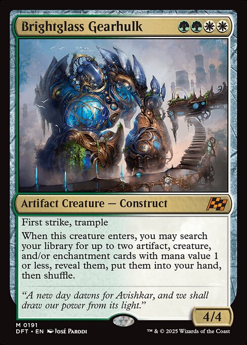 Brightglass Gearhulk - Aetherdrift - M - 191