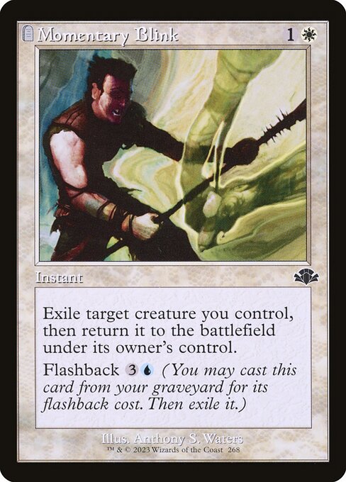 Momentary Blink (Retro Frame) - Dominaria Remastered - C - 268
