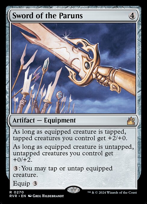 Sword of the Paruns - Ravnica Remastered - R - 270